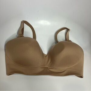 Warners wire free bra tan size 38DD